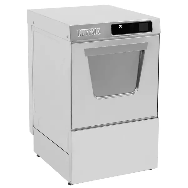 Glazenspoelmachine | Mand 400x400 | Afvoerpomp | Zeeppomp | Naglanspomp | 230V | Touchscreen | 475x570x765(h)mm