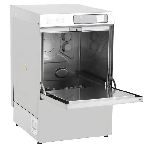 Glazenspoelmachine | Mand 400x400 | Afvoerpomp | Zeeppomp | Naglanspomp | 230V | Touchscreen | 475x570x765(h)mm