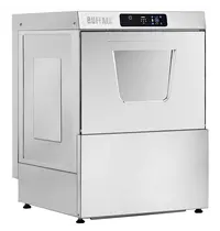 Buffalo Horeca Vaatwasser | Mand 500x500 | Afvoerpomp | Zeeppomp | Naglanspomp | 400V | Touchscreen | 595x645x830(h)mm