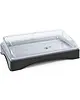 HENDI Buffetvitrine | Kunststof/RVS | Gekoeld | Incl. Serveerchaal (1/1 GN) | Koelelement + Roll-Top Deksel | 555x357x175(h)mm 