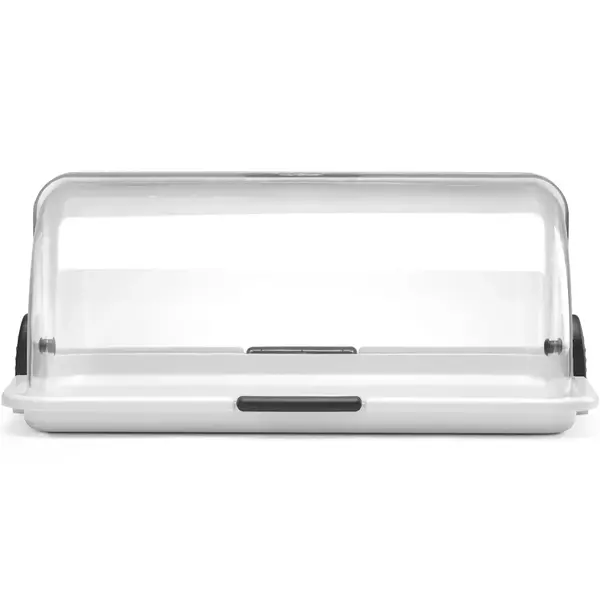 Buffetvitrine | Kunststof | Roll-Top Deksel | 465x310x190(h)mm