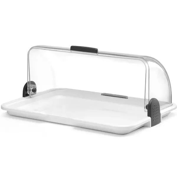Buffetvitrine | Kunststof | Roll-Top Deksel | 465x310x190(h)mm