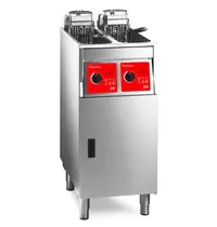 FriFri Friteuse | PRECISION | Elektrisch | 9+9L | 95°C/190°C | 22kW (400V) | Aftapkranen | Digitaal | 398x650x994(h)mm 