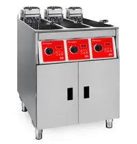 FriFri Friteuse | PRECISION | Elektrisch | 9+9+9L | 95°C/190°C | 22.5kW (400V) | Aftapkranen | Digitaal | 592x650x994(h)mm 