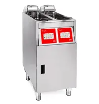 FriFri Friteuse | TOUCH | Elektrisch | 9+9L | 95°C/190°C | 22kW (400V) | Aftapkranen | Touchscreen | 398x650x994(h)mm 