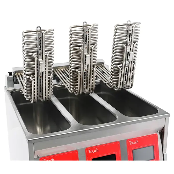 Friteuse | TOUCH | Elektrisch | 9+9+9L | 95°C/190°C | 22.5kW (400V) | Aftapkranen | Touchscreen | 592x650x994(h)mm