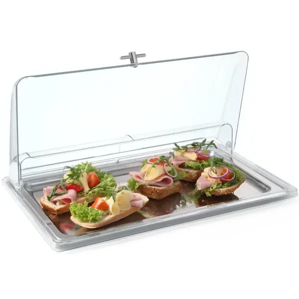 Roll-Top Deksel | Kunststof | 1/1 GN | 545x335x95(h)mm