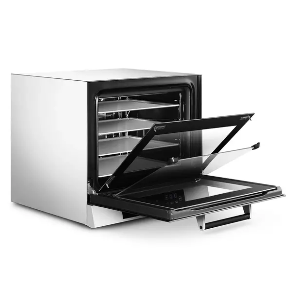 Multifunctionele Heteluchtoven | ALFA | 4 Niveaus (435x320) | Elektrisch | 30°C/270°C | 3kW (230V) | Bevochtiging (Automatisch) | Grillfunctie | 602x600x537(h)mm