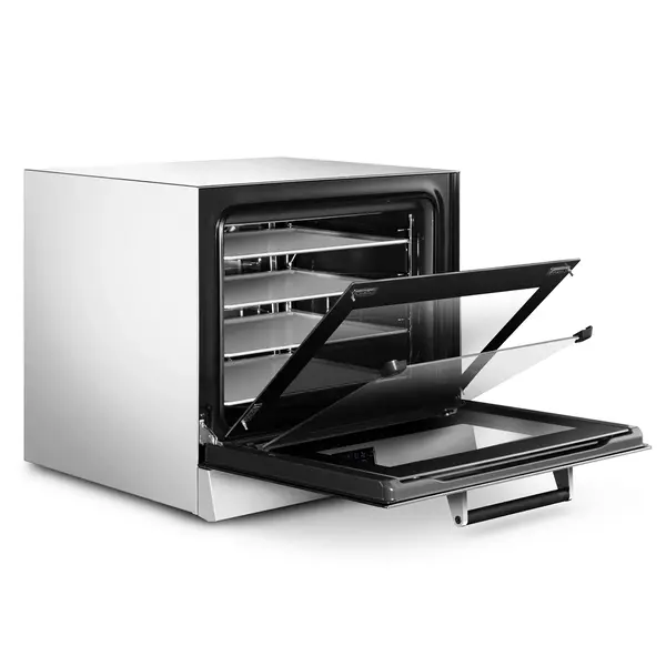 Heteluchtoven | ALFA | 4 Niveaus (435x320) | Elektrisch | 30°C/270°C | 3kW (230V) | Bevochtiging (Automatisch) | 602x600x537(h)mm