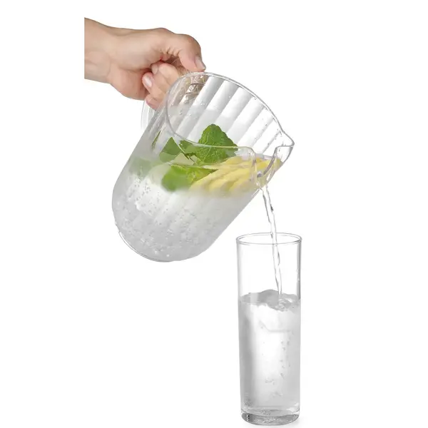 Schenkkan | Kunststof | Transparant | 1.8L | Ø125x210(h)mm
