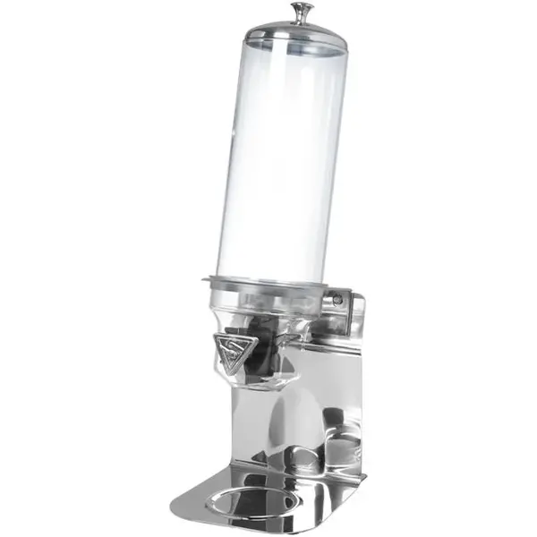 Ontbijtgranendispenser | RVS/Kunststof | 1x 4L | Geschikt Voor Wandmontage | 184x240x600(h)mm