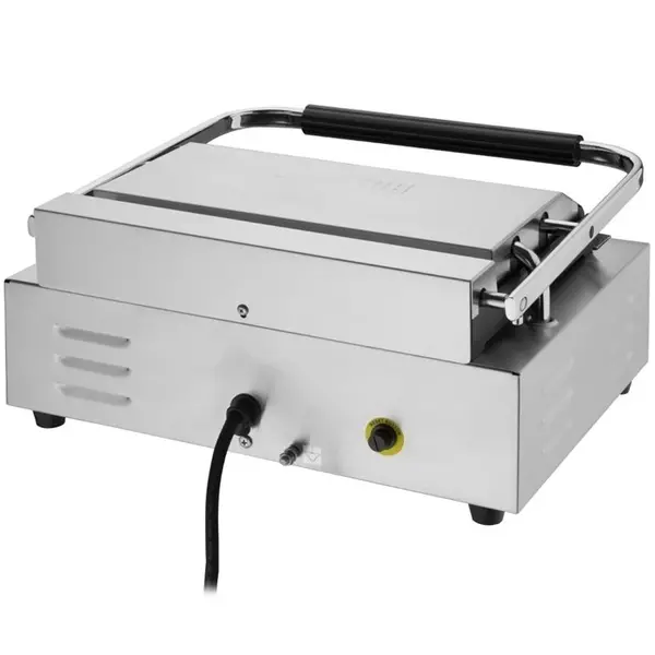 Contact-/Paninigrill | BISTRO | Enkel | Glad Oppervlak (Gietijzer) | 100°C/300°C | 2.2kW (230V) | 380x395x210(h)mm