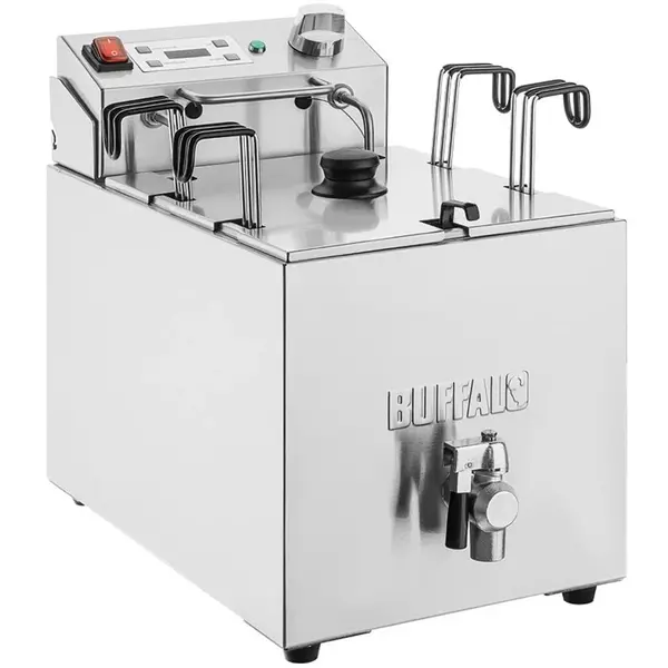 Pastakoker | Elektrisch | 8L | 30°C/110°C | 2.9kW (230V) | Aftapkraan | Programmering | 280x450x415h)mm
