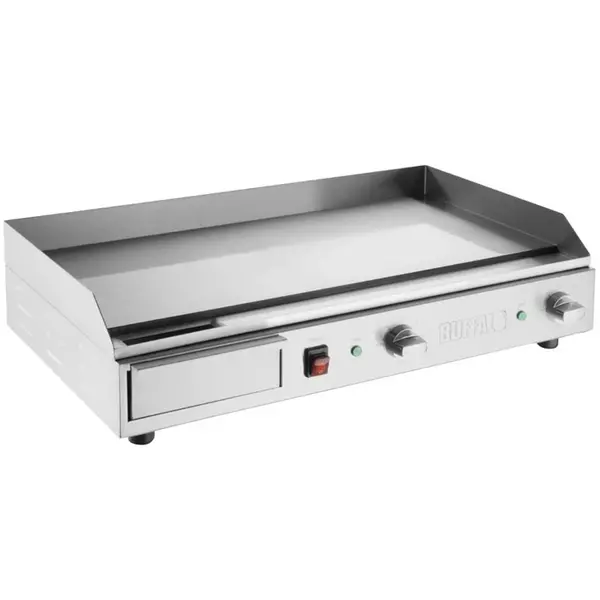 Bak-/Grillplaat | Elektrisch | Glad Oppervlak 738x330 (RVS) | 50°C/300°C | 2.9kW (230V) | 743x415x200(h)mm