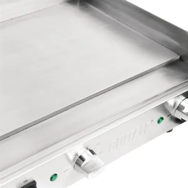Bak-/Grillplaat | Elektrisch | Glad Oppervlak 738x330 (RVS) | 50°C/300°C | 2.9kW (230V) | 743x415x200(h)mm