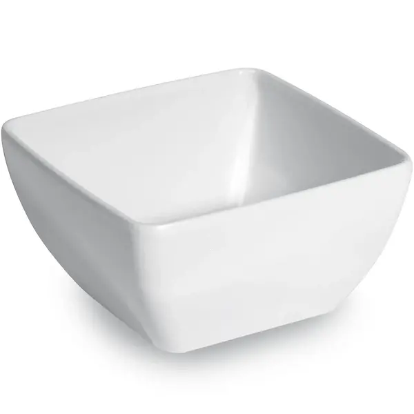 Kom | Melamine | Wit | Per Stuk | 190x190x100(h)mm