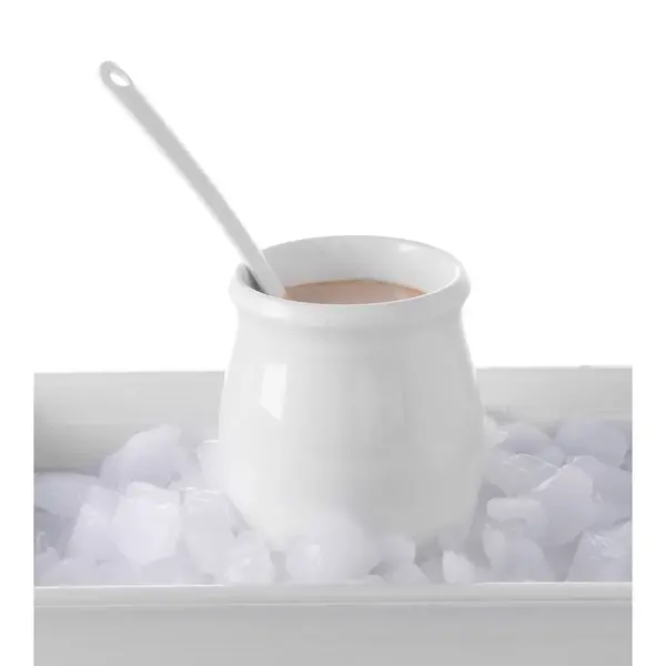 Sauspotjes | Porselein | Wit | 100cl | 18 Stuks
