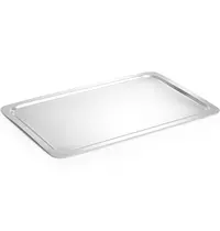 HENDI Vitrineplateau | RVS | 1/1 GN | Gladde Rand | 530x325x10(h)mm 