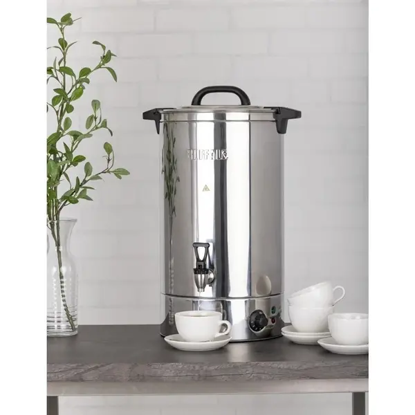Heetwaterdispenser | RVS | 20L | 32°C/100°C | 2.6kW (230V) | Dubbelwandig | 380x375x587(h)mm