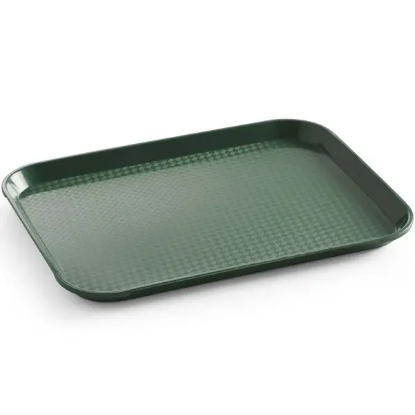 Dienblad | Polypropyleen | Groen | Stapelbaar | 345x265x20(h)mm