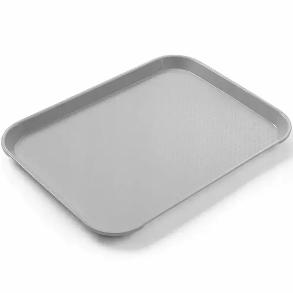 Dienblad | Polypropyleen | Lichtgrijs | Stapelbaar | 345x265x20(h)mm