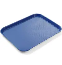 HENDI Dienblad | Polypropyleen | Blauw | Stapelbaar | 345x265x20(h)mm 