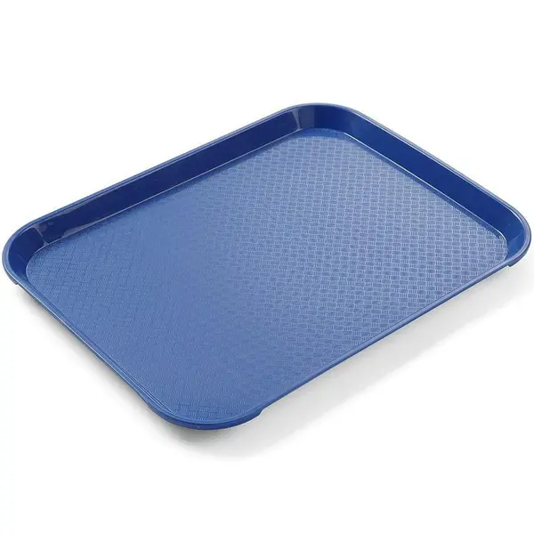 Dienblad | Polypropyleen | Blauw | Stapelbaar | 345x265x20(h)mm