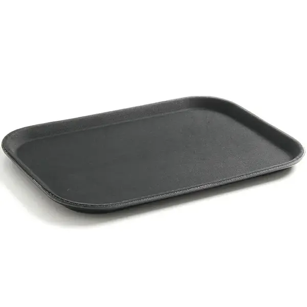 Dienblad | Polypropyleen | 1/1 GN | Zwart | Antislip | Stapelbaar | 530x325mm