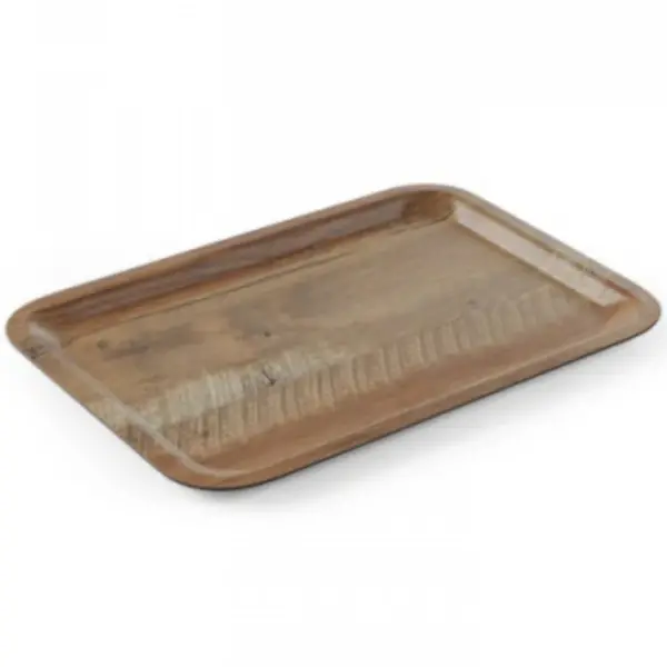 Dienblad | Melamine | Houtlook | Antislip | Stapelbaar | 340x240mm