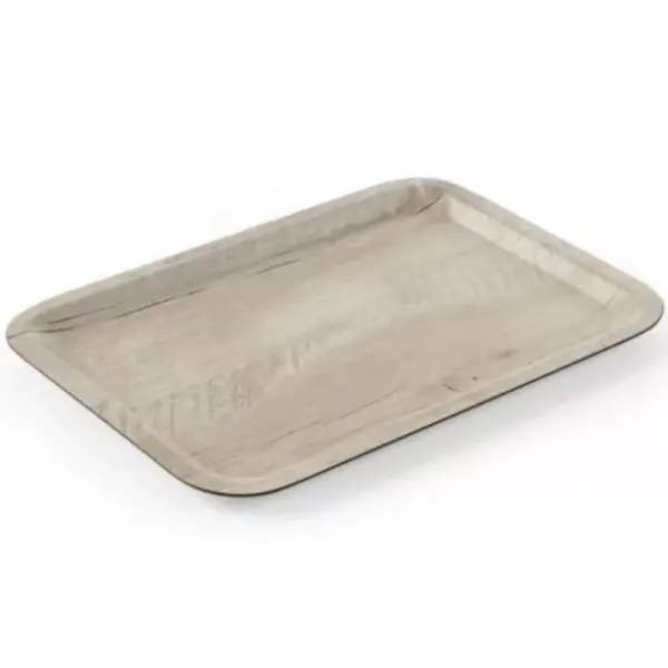 Dienblad | Melamine | Houtlook | Antislip | Stapelbaar | 340x240mm