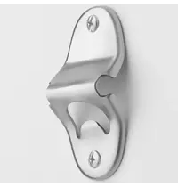 HENDI Flesopener | BarUp | RVS | Wandmodel | 105x50x25(h)mm 