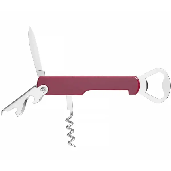 Kelnersmes | BarUp | Kunststof | Verchroomd | Flesopener | 140mm