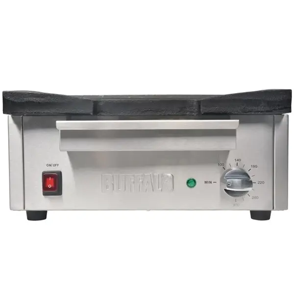Bak-/Grillplaat | Elektrisch | Glad Oppervlak 385x280 (Gietijzer) | 50°C/300°C | 1.8kW (230V) | 430x320x203(h)mm