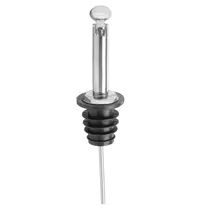HENDI Doorschenkers | BarUp | RVS | Klapdeksel | 6 Stuks 