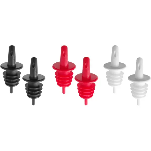 Doorschenkers | BarUp | Kunststof | Div. Kleuren | 6 Stuks