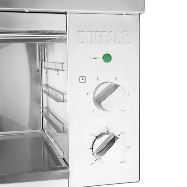 Salamander Toaster | 1 Niveau | Elektrisch | 3kW (230V) | Timer | 640x360x292(h)mm