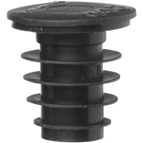 Flesstoppers | BarUp | Kunststof | Zwart | 6 Stuks | Ø31x31(h)mm