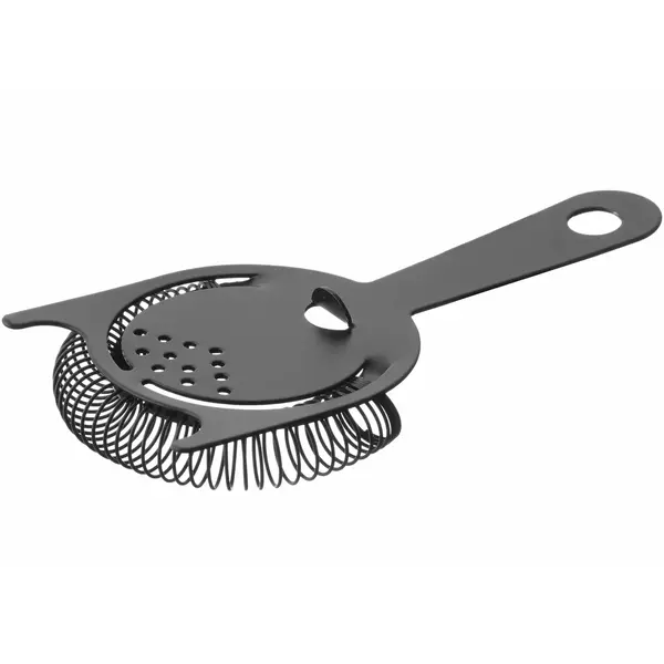 Hawthorne Strainer | BarUp | RVS | Zwart | 2 Pinnen | 160x75x15(h)mm