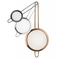 HENDI Zeefset | RVS | Div. Kleuren | Gaas | 3 Stuks | Ø74/105/144mm