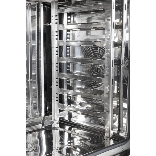 Combisteamer | Elektrisch | 7 Niveaus (1/1 GN) | 30°C/250°C | 10.2kW (400V) | Zelfreiniging | Touchscreen | 790x790x825(h)mm