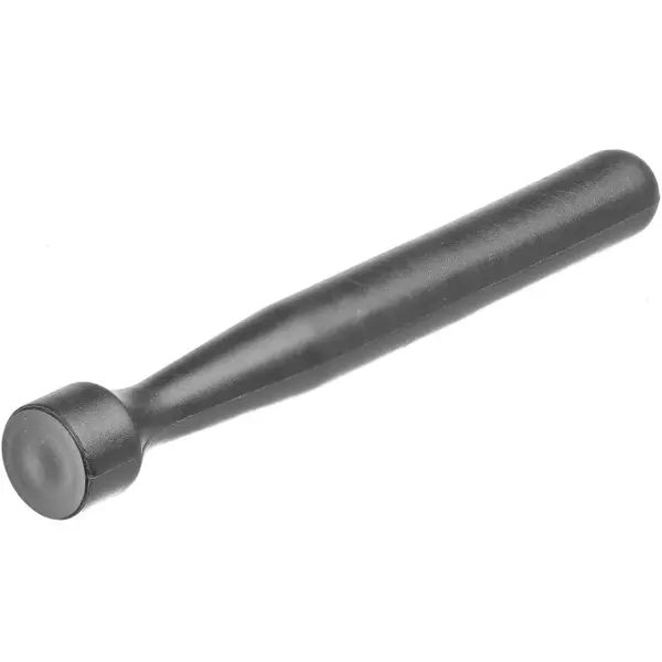 Cocktailstamper | BarUp | Kunststof | Zwart | Gladde Kop | Ø34x207mm