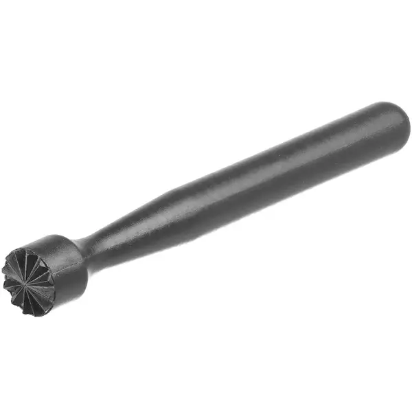 Cocktailstamper | BarUp | Kunststof | Zwart | Geribbelde Kop | Ø34x207mm