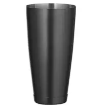 HENDI Boston Shaker Beker | BarUp | RVS | Zwart | 0.8L 