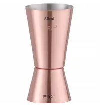 HENDI Barmaatje | BarUp | RVS | Koperlook | 25/50ml | Ø42x86(h)mm 