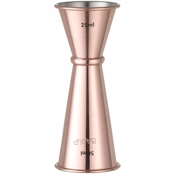 Barmaatje | BarUp | RVS | Koperlook | 25/50ml | Ø45x114(h)mm