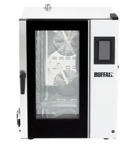 Buffalo Combisteamer | Elektrisch | 11 Niveaus (1/1 GN) | 30°C/250°C | 18.5kW (400V) | Zelfreiniging | Touchscreen | 790x790x1090(h)mm