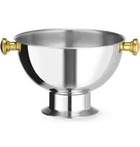 HENDI Champagnekoeler | BarUp | RVS | 13.5L | Ø370x230(h)mm 