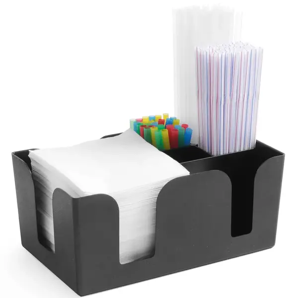 Bar Caddy | BarUp | Kunststof | Zwart | 6 Vakken | 240x145x105(h)mm