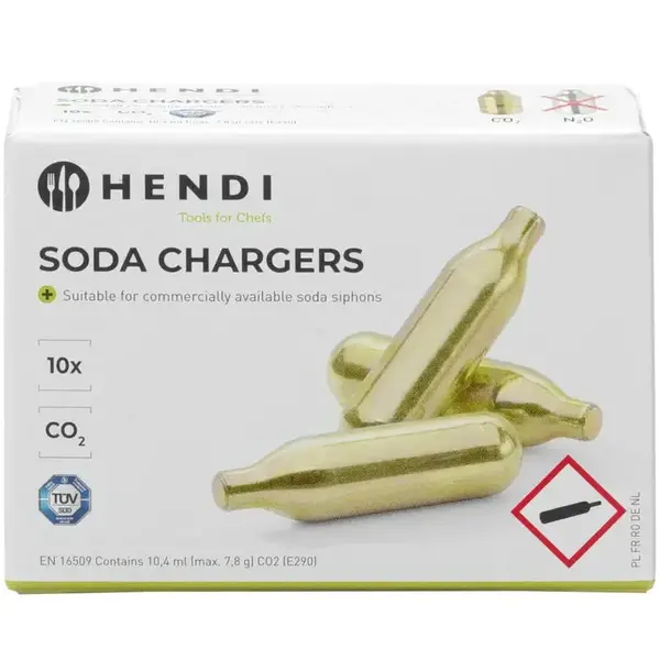 Koolzuurpatronen | Aluminium | 10 Stuks