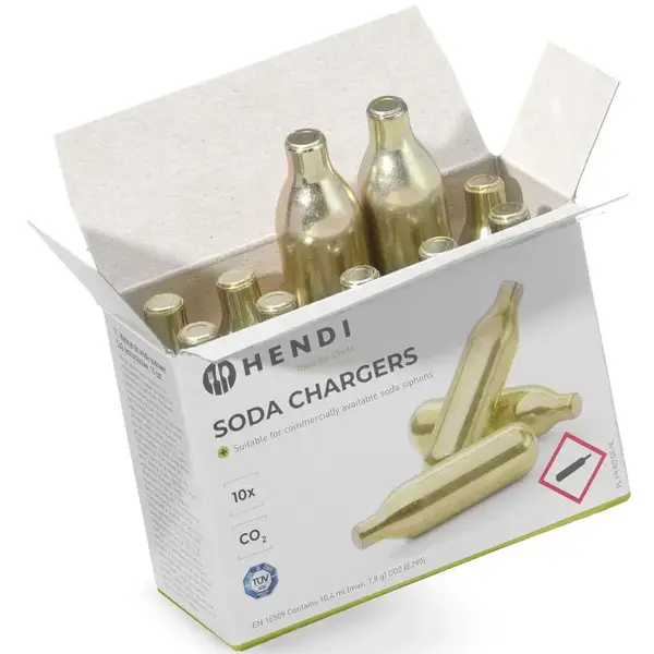 Koolzuurpatronen | Aluminium | 10 Stuks